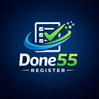 Done55 Register-logo image