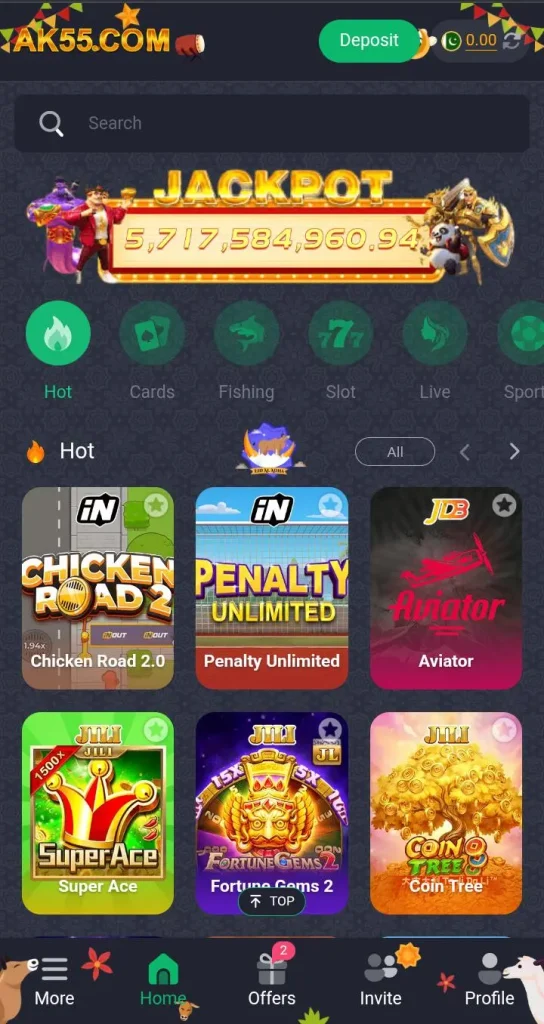 ak55 game login