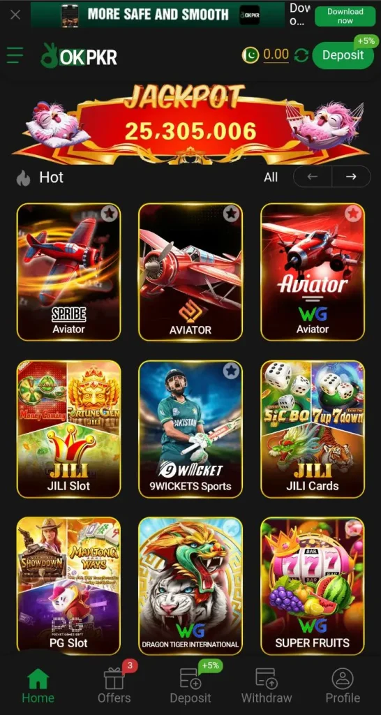 Okpkr bet Game