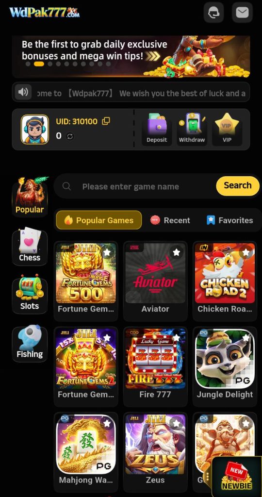 wdpak777 game