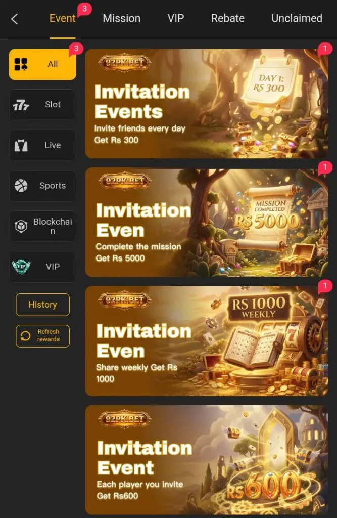 92pkr bet game