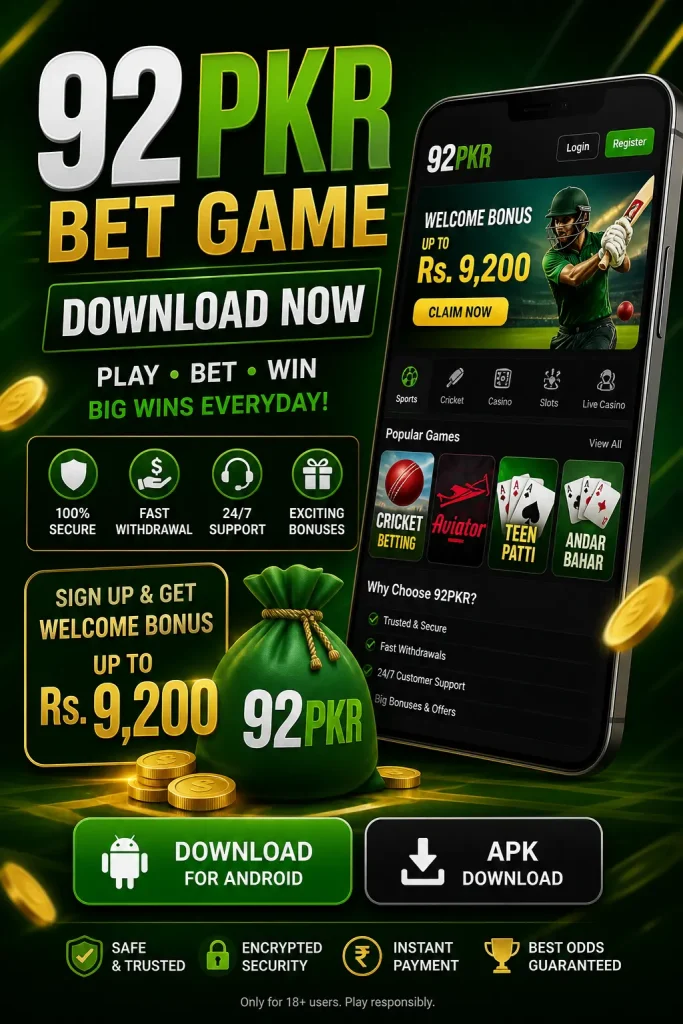 92pkr bet game