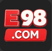 E98 Game mobile app login screen with colorful casino style games and earning features for Android users.