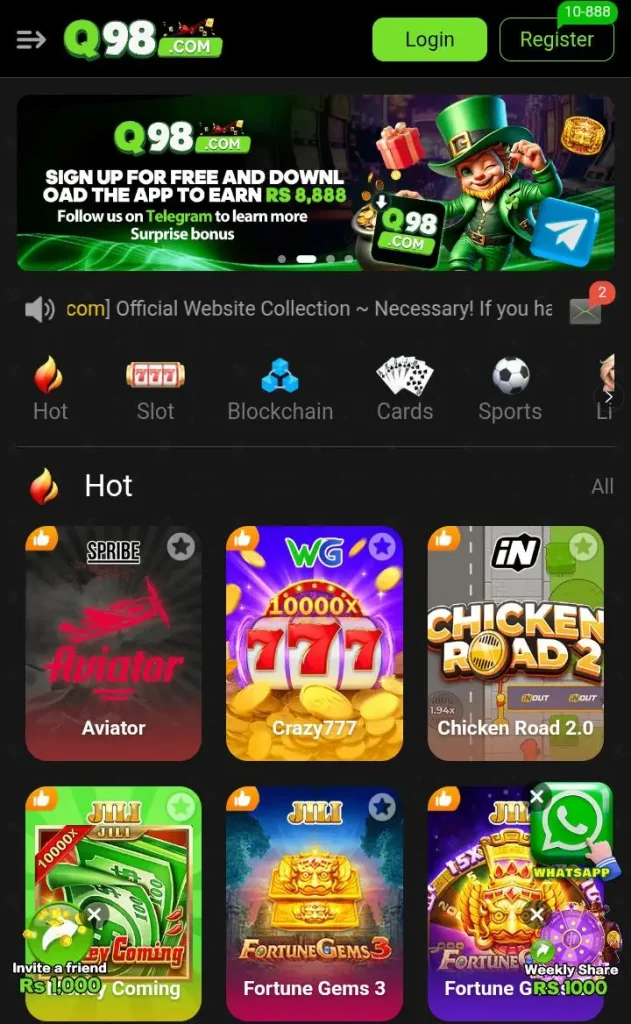 Q98 Game