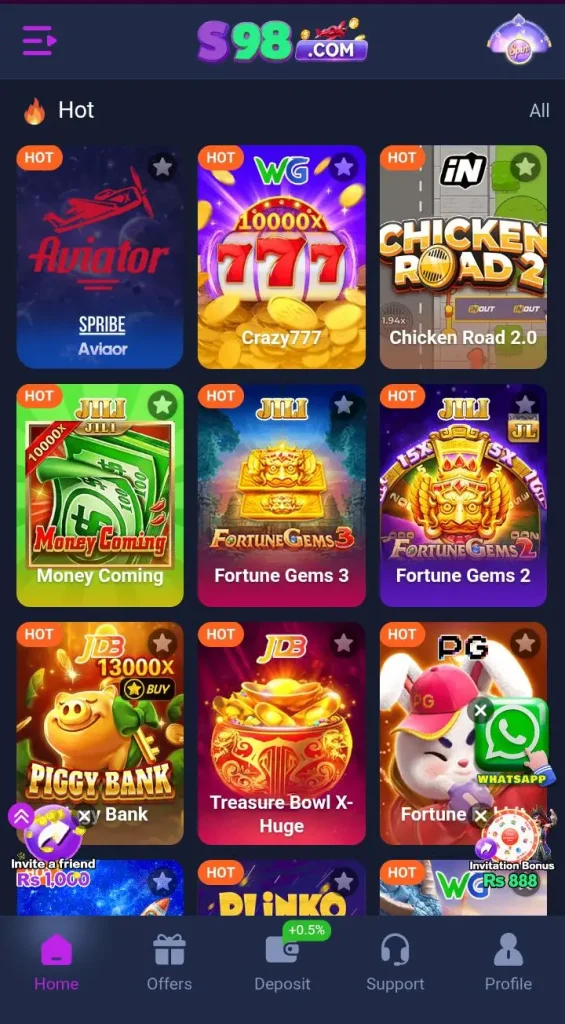 S98 Game Download