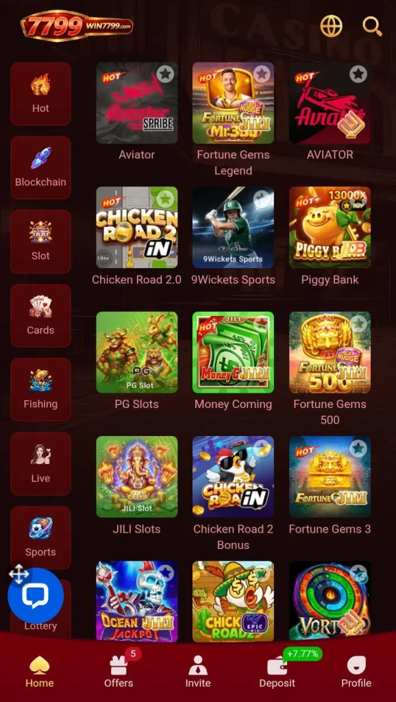 Win 7799 Game